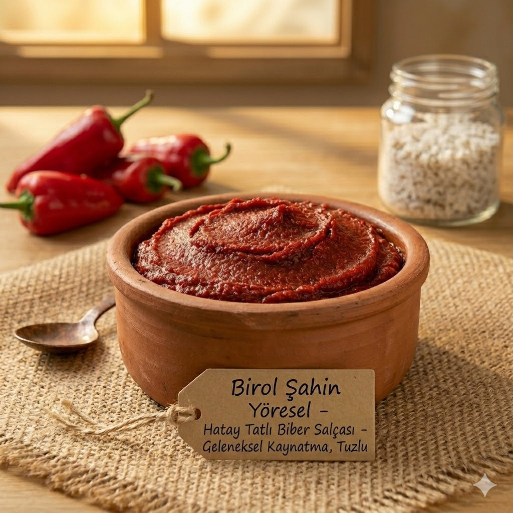 TATLI BİBER SALÇASI - 1 kg