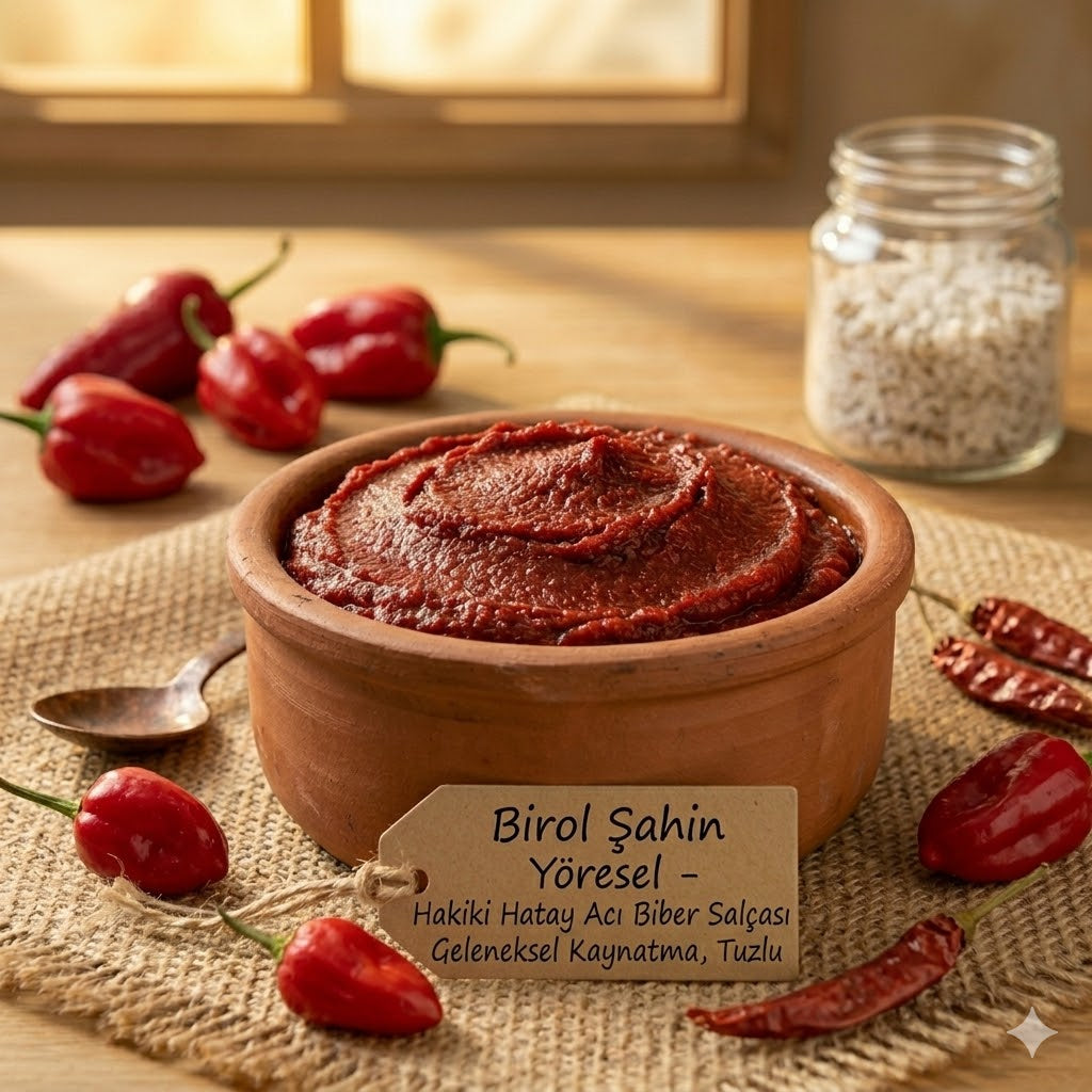 ACI BİBER SALÇASI - 1 kg